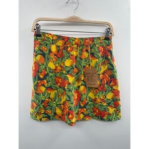 NWT Toad & Co Sunkissed Weekend Skort Women's XS Multicolor Midnight Fruit Print